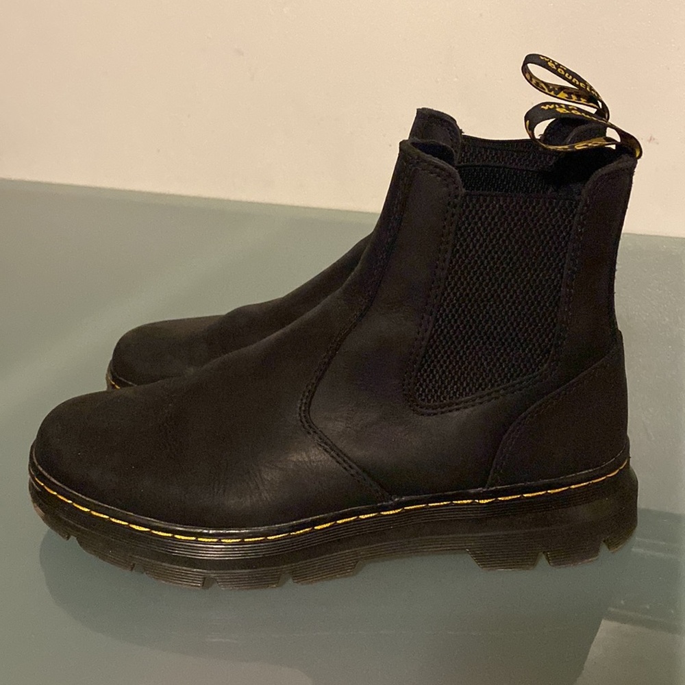 Mens Dr. Martens Black Boots Size 10